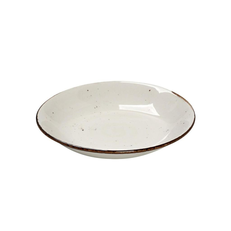 Πιάτο Φαγητού Βαθύ (Φ23) Espiel Terra Cream TLK104K6