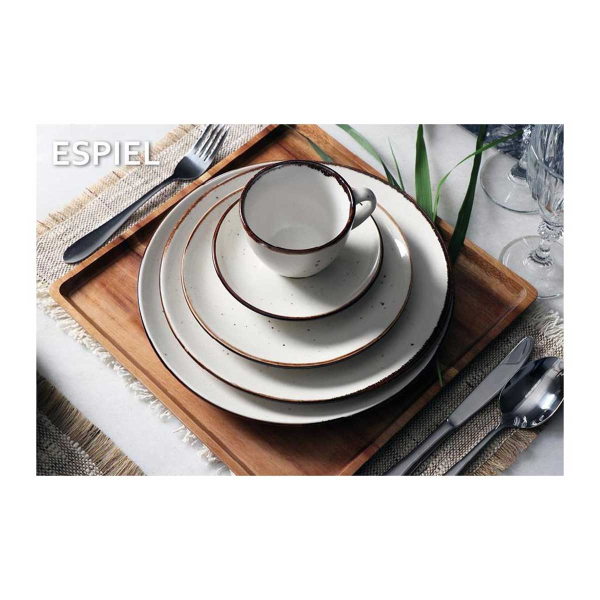 Φλυτζάνι Καφέ 220ml + Πιατάκι Espiel Terra Cream TLK111K6
