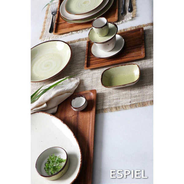 Φλυτζάνι Καφέ 220ml + Πιατάκι Espiel Terra Cream TLK111K6