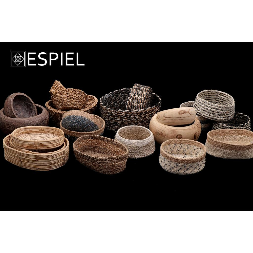Καλάθι Αποθήκευσης (Φ18X8) Espiel Gas103 Home Διακόσμηση Κουτιά & Καλάθια Spitishop