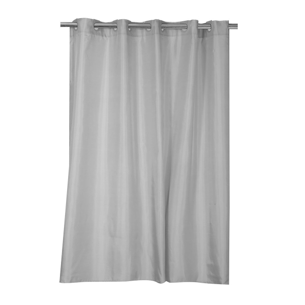 Κουρτίνα Μπάνιου (180x180) Με Τρουκς Nef-Nef Shower Grey
