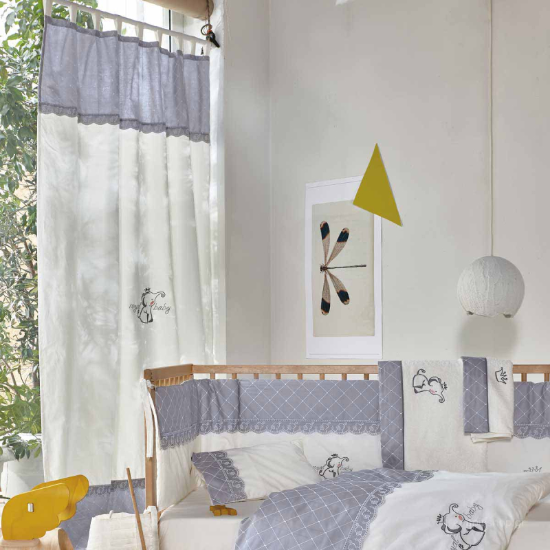 Παιδική Κουρτίνα (140x270) Με Τιράντες Kentia Baby Dumbo