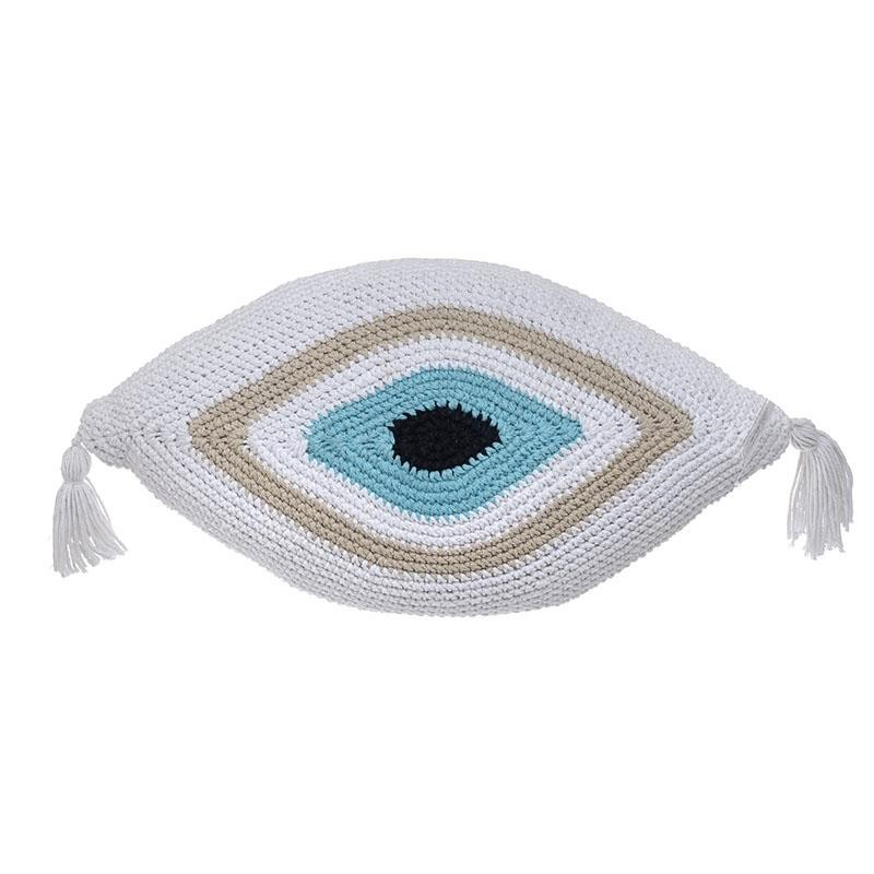Διακοσμητικό Μαξιλάρι (30x50) InArt White Eye 3-40-826-0001