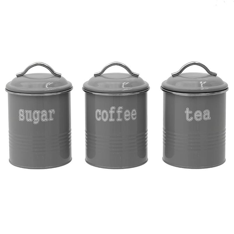 Click Δοχείο Ζάχαρης + Καφέ + Τσάι (Σετ) Click 6-60-373-0003