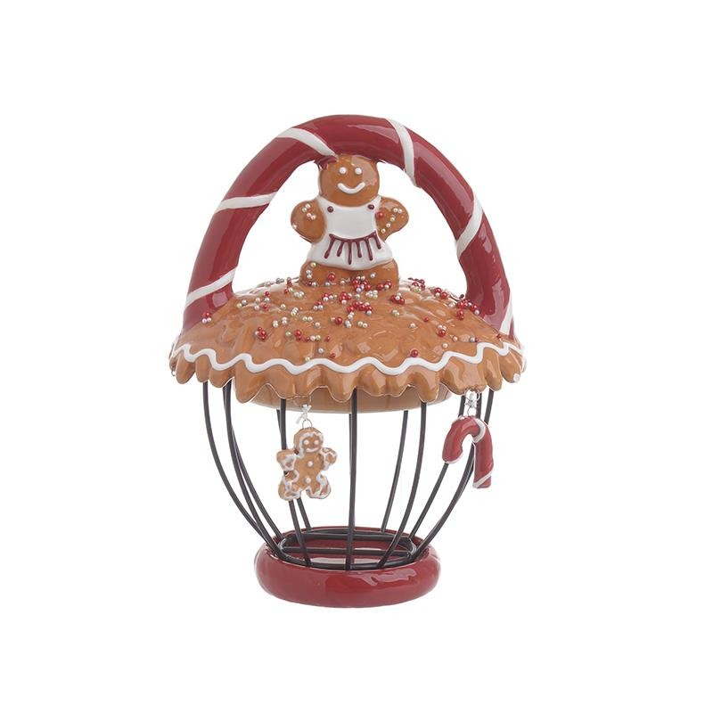 Χριστουγεννιάτικο Καλάθι InArt GingerBread Man 2-70-945-0023