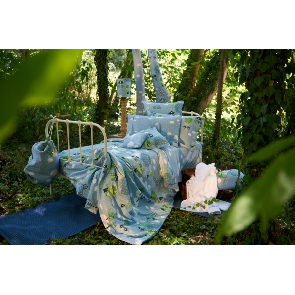 Παπλωματοθήκη Μονή (Σετ 170x240) Down Town Dreamland 112