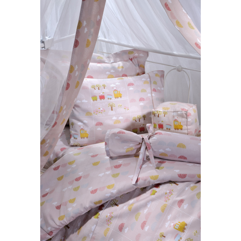 Παπλωματοθήκη Κούνιας (Σετ 105x150) Down Town BS 123