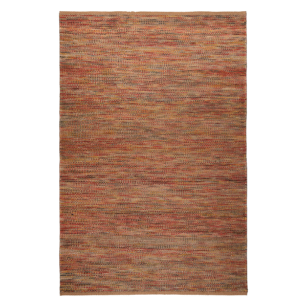 Χαλί Καλοκαιρινό (200x300) Βιοκαρπέτ Wool Jute Line 39857 Red Multi