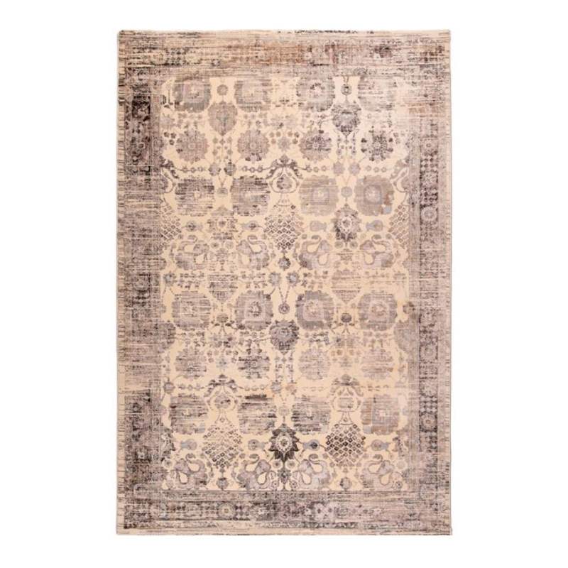 Χαλί (160x230) Βιοκαρπέτ Damier 08690-C03 Cream