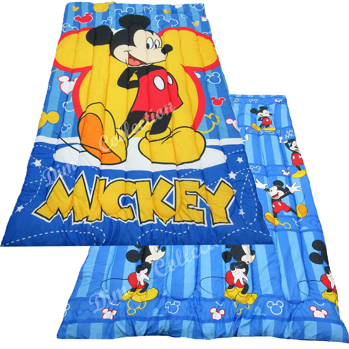 Πάπλωμα Μονό (160x250) 2 Όψεων Dimcol Micro Mickey 026