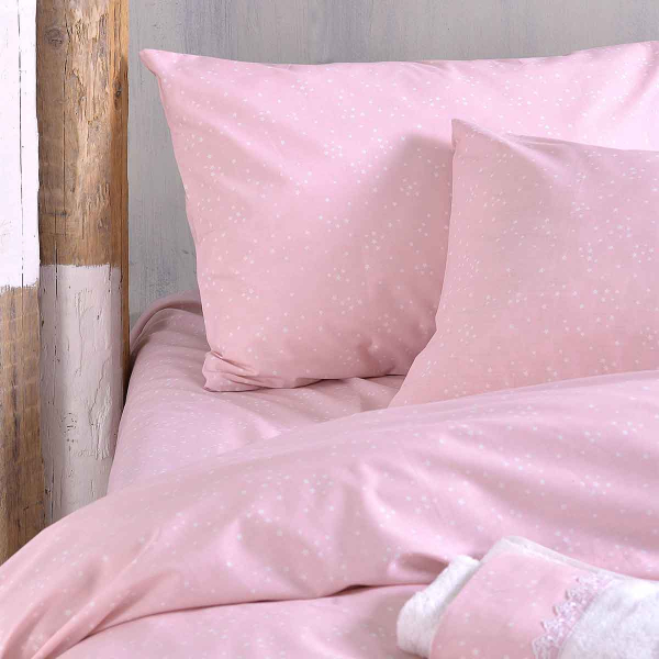 Παπλωματοθήκη Υπέρδιπλη (Σετ 220x250) Rythmos Symbol Sirius Pink