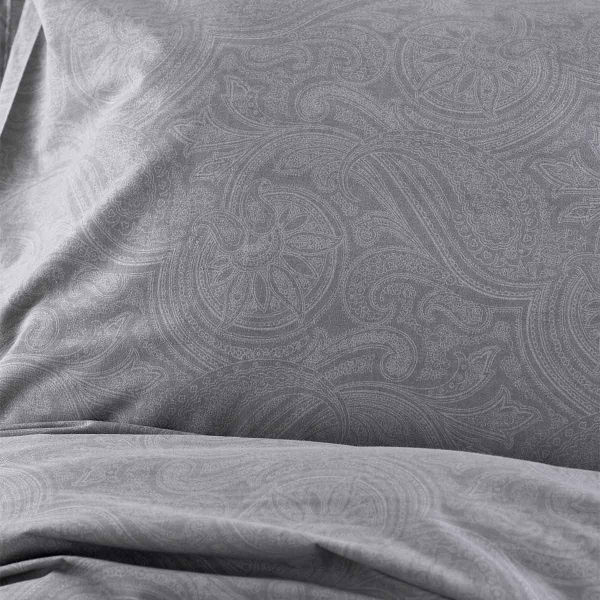 Παπλωματοθήκη Μονή (Σετ 160x250) Rythmos Diva Charisma Grey