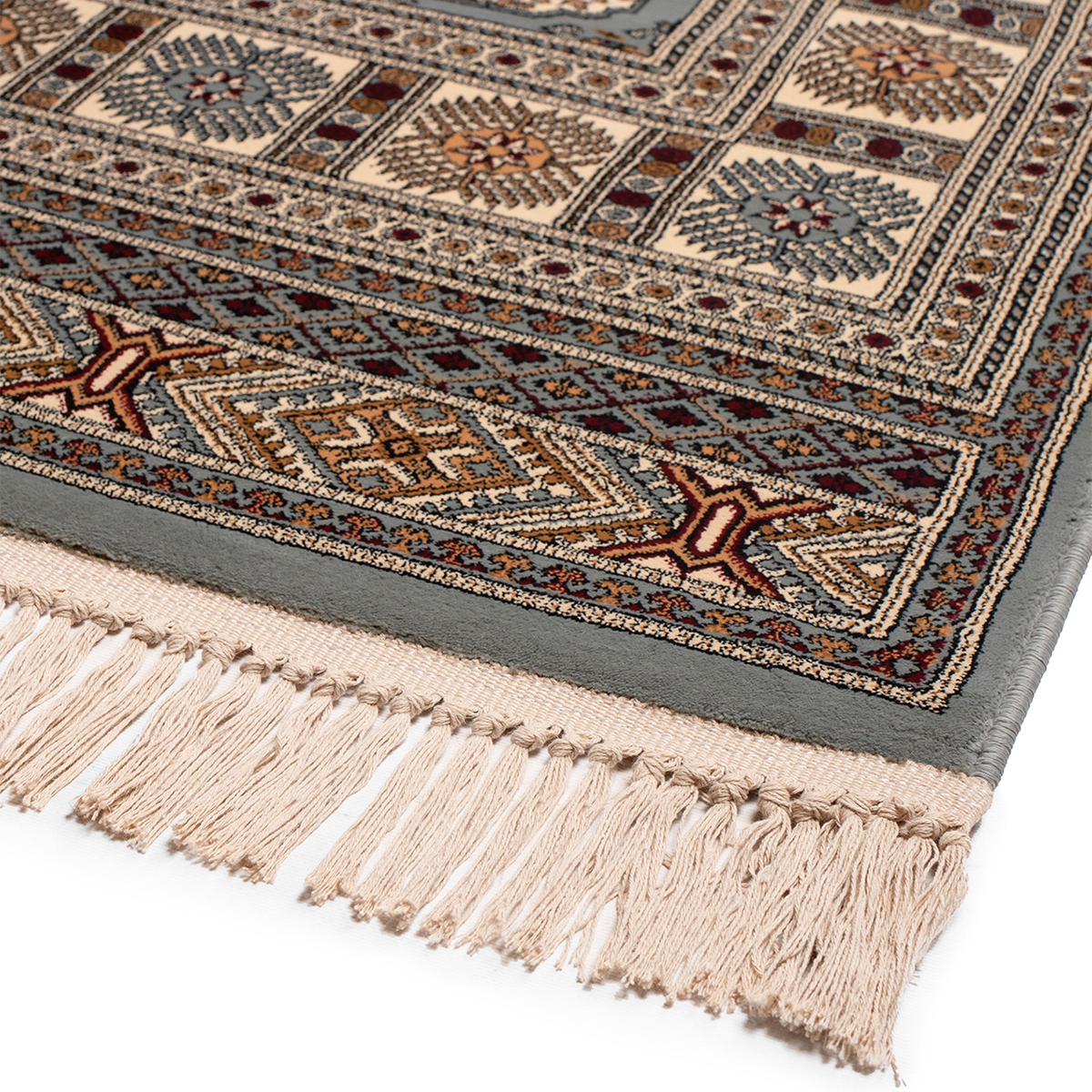 Χαλί Διαδρόμου (80x220) Βιοκαρπέτ Isfahan 5602A Blue/ Cream φωτογραφία