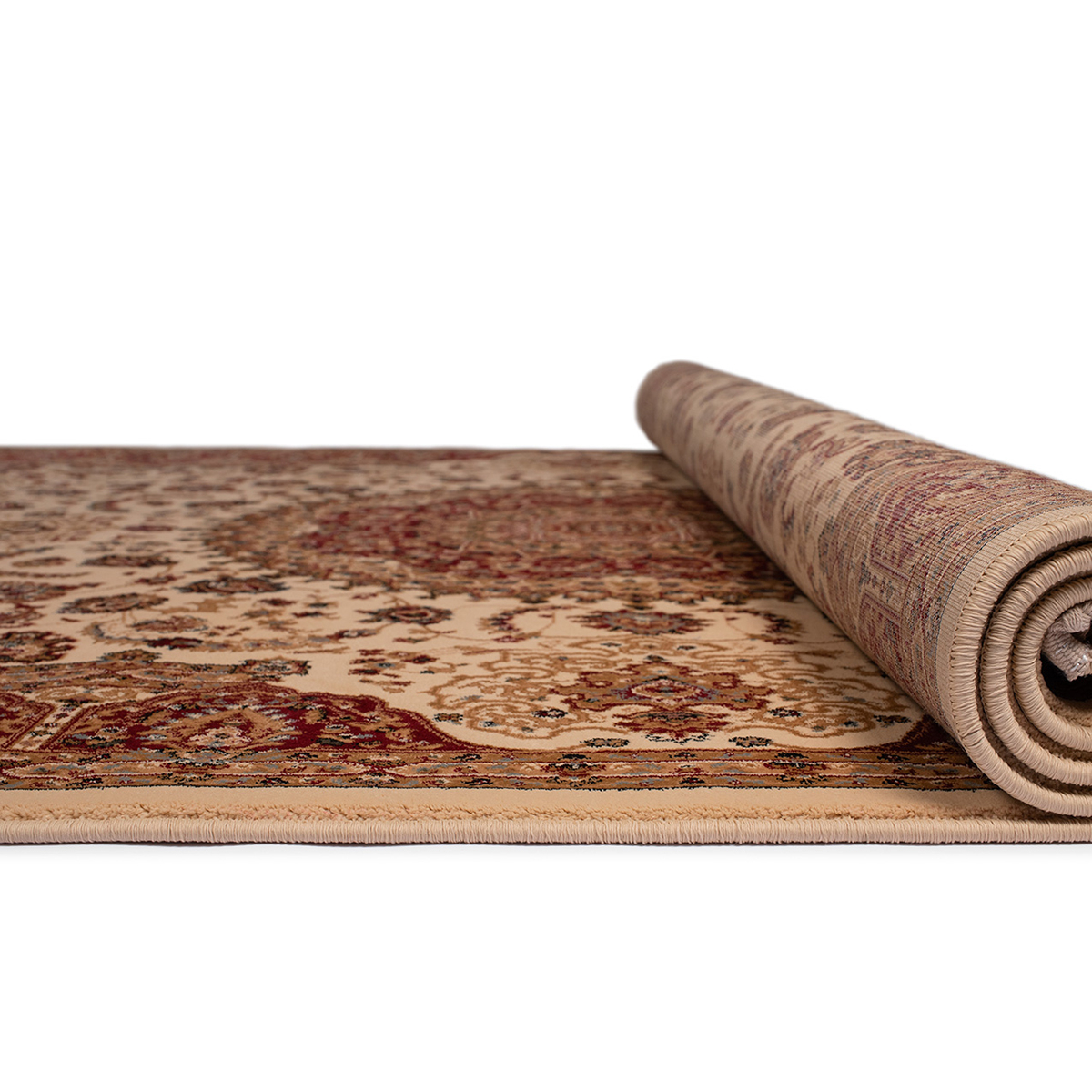 Χαλί Διαδρόμου (80X220) Βιοκαρπέτ Isfahan 2879A Cream Red Home Χαλιά Διάδρομοι Spitishop