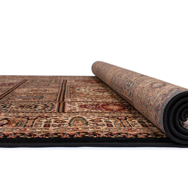 Χαλί (160x230) Βιοκαρπέτ Isfahan 3517D Black/ Black