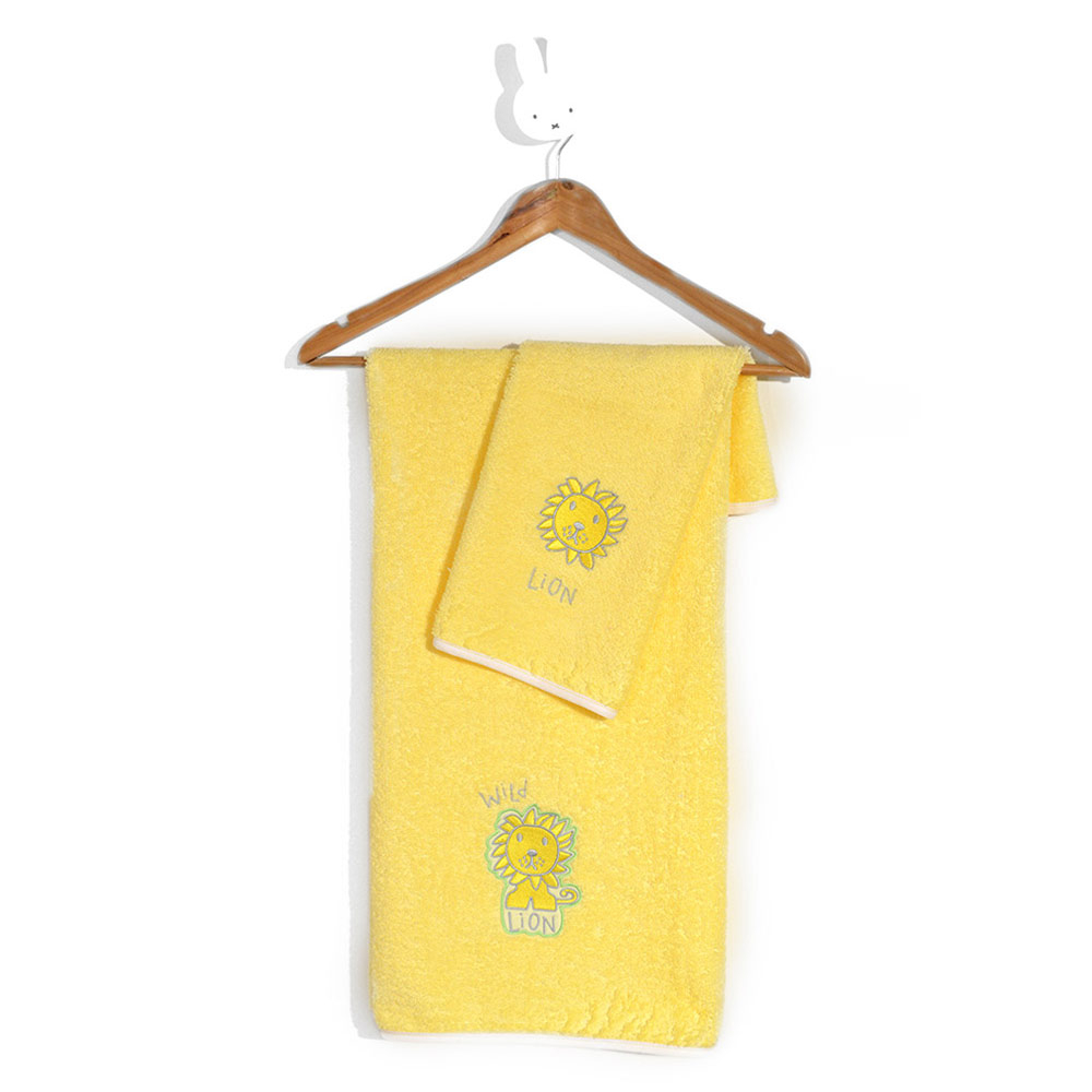 Βρεφικές Πετσέτες (Σετ 2τμχ) Miffy Κίτρινο Des 58