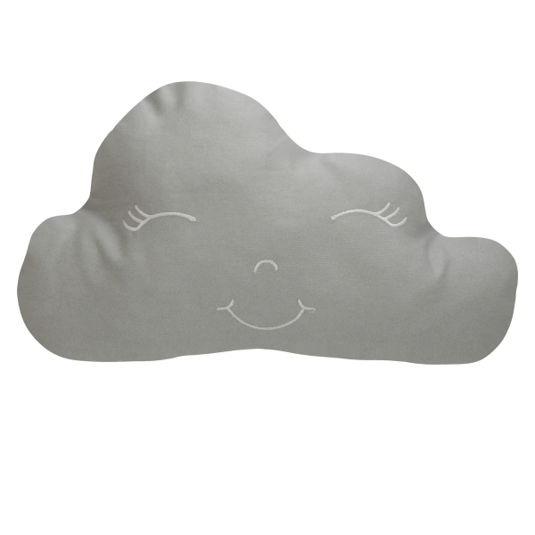 Διακοσμητικό Μαξιλάρι (38x21) Baby Oliver Σύννεφο Γκρι Des 115