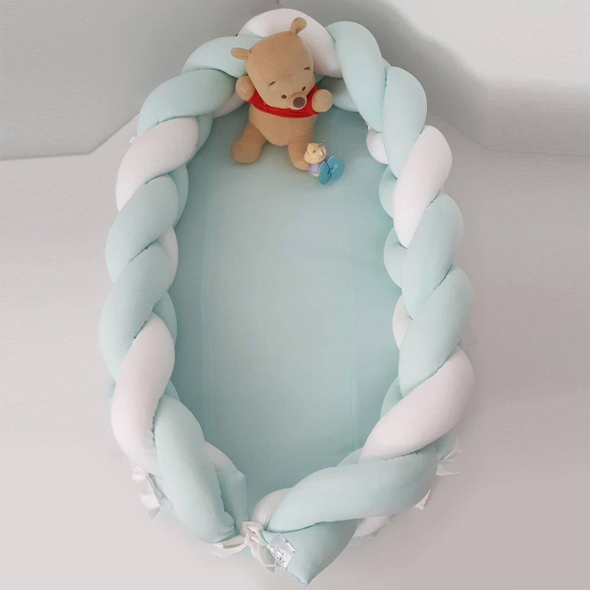 Φωλιά Ύπνου Με Πλεξούδα Baby Oliver Des 130 Μέντα 149442