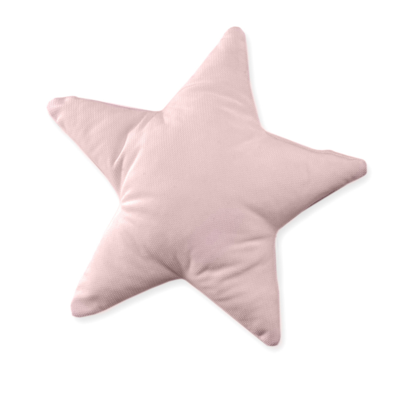 Διακοσμητικό Μαξιλάρι Βελουτέ (37x37) Baby Oliver Αστέρι Ροζ Des 121