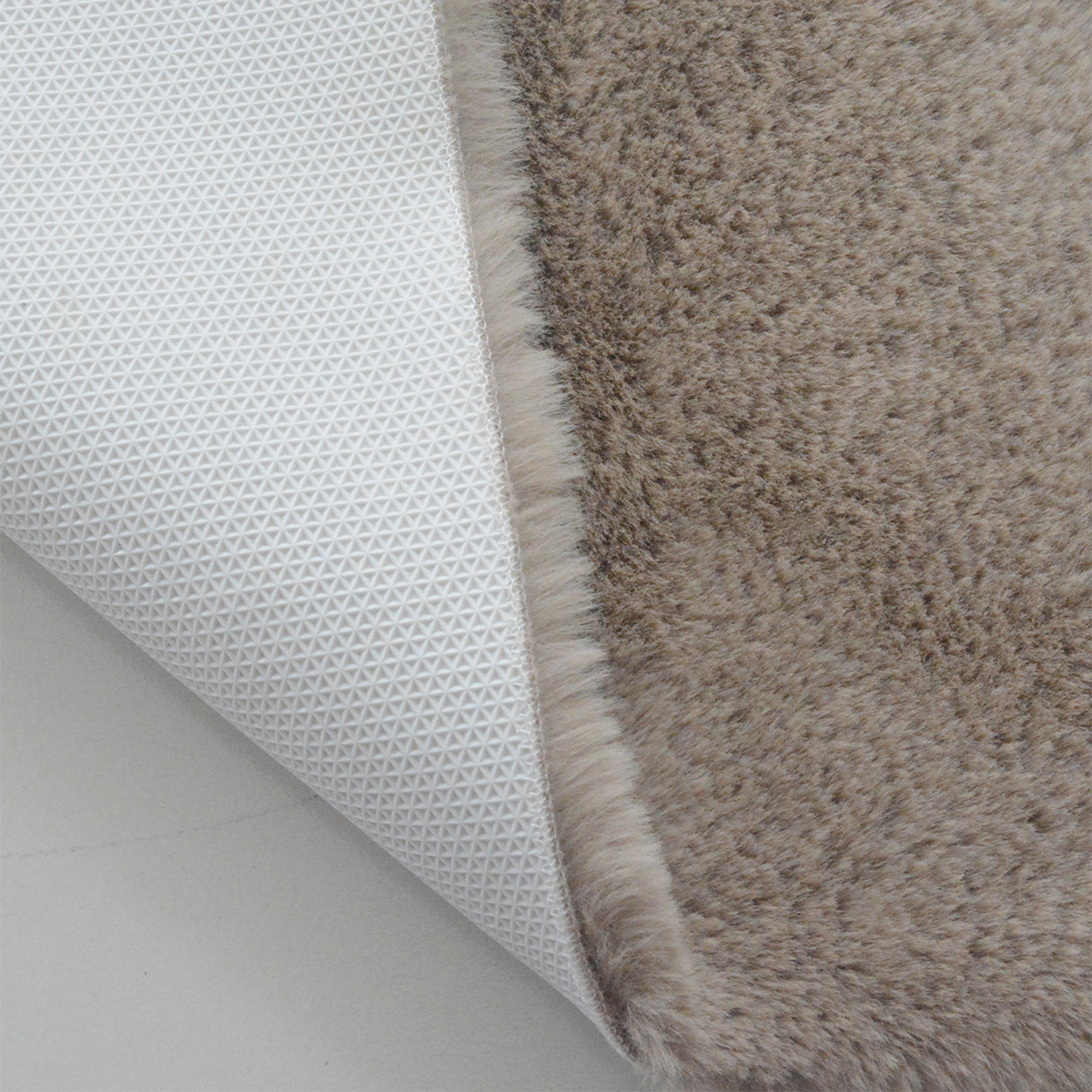 Γούνινο Χαλί Διαδρόμου (80X150) New Plan Puffy Fc5 Taupe Home Χαλιά Διάδρομοι Spitishop
