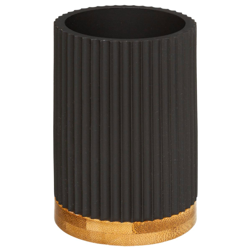 Ποτηροθήκη Μπάνιου F-V Modern Black 174541B