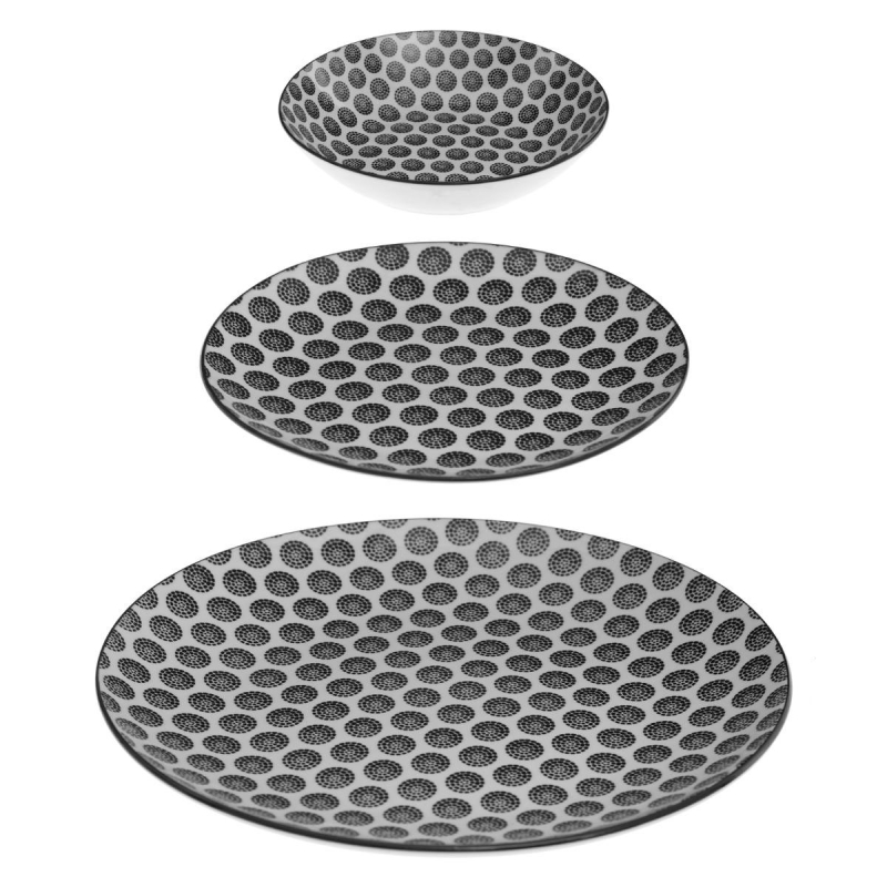 Σετ Πιάτα 18τμχ S-D Bohemia Rondo 154723C