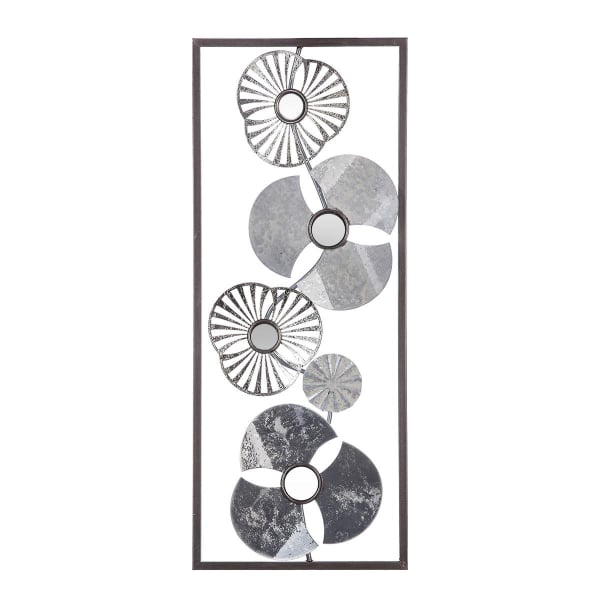 Διακοσμητικό Τοίχου (25x61) A-S Flower Silver 148279C
