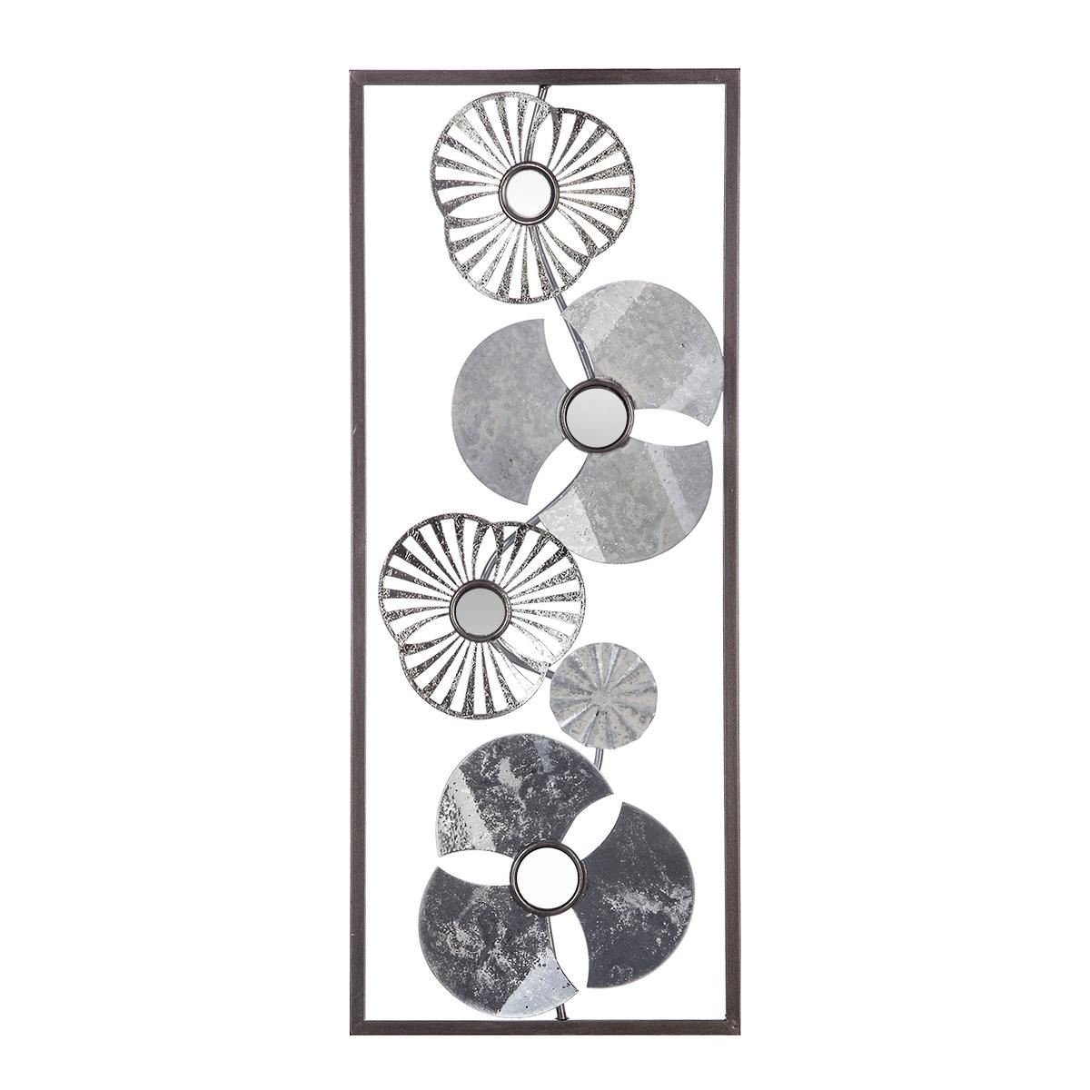 Διακοσμητικό Τοίχου (25×61) A-S Flower Silver 148279C 175008
