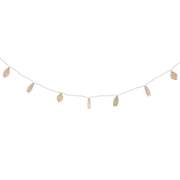 Διακοσμητική Γιρλάντα Μπαταρίας Με 10 LED Φωτάκια A-S Gold Leaf 178953