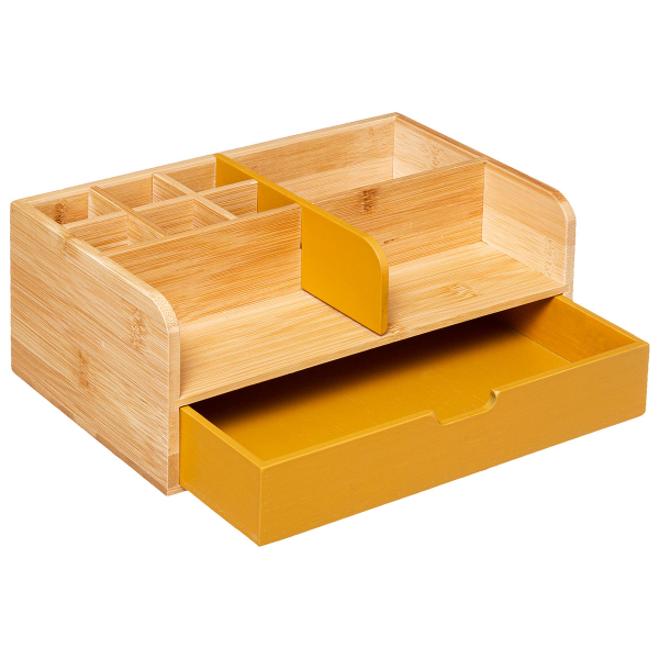 Κουτί Αποθήκευσης Καλλυντικών & Κοσμημάτων F-V Modern Mustard 174687C
