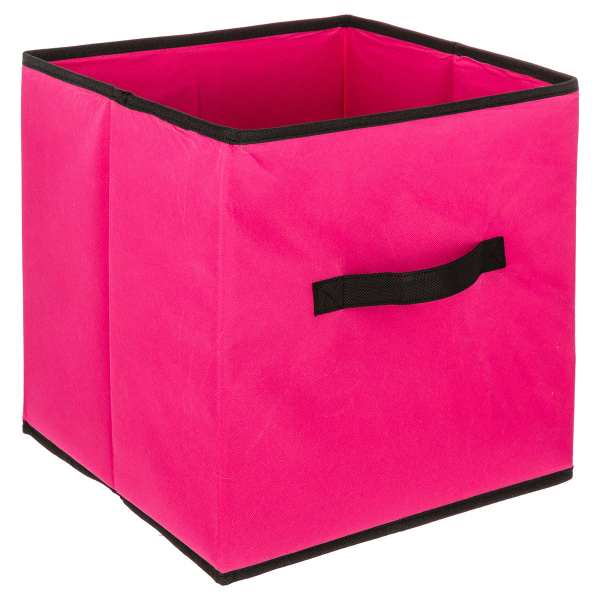 Κουτί Αποθήκευσης (31x31x30) F-V Non Woven Pink 130065