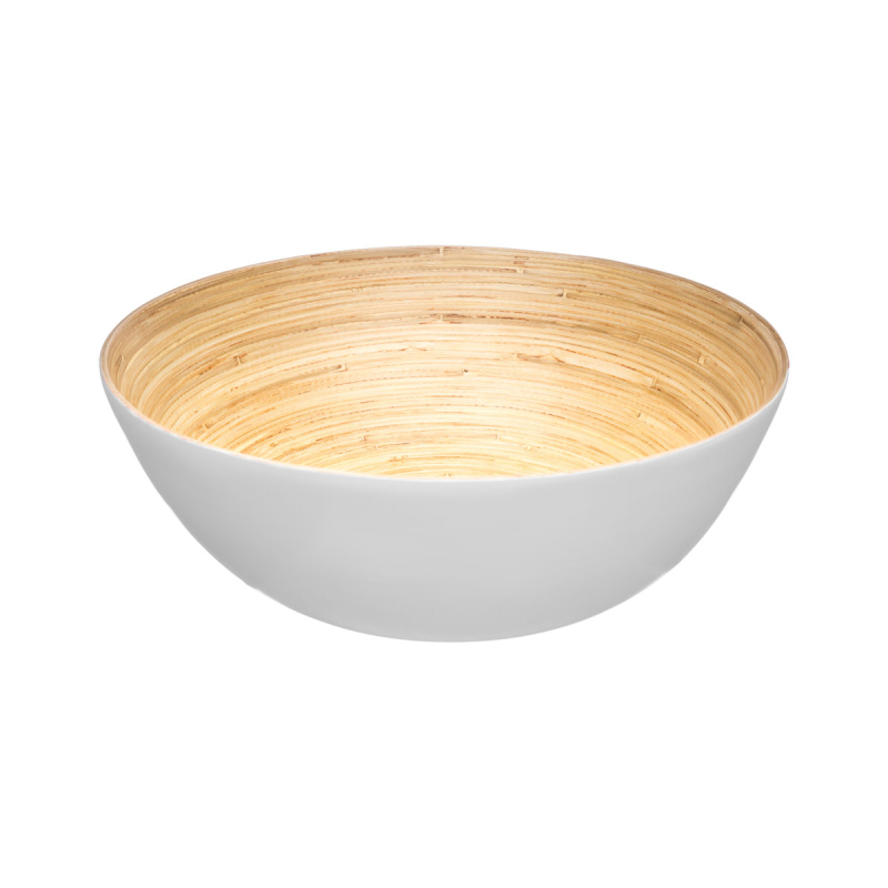 Σαλατιέρα (Φ25x8.5) F-V Salad Bowl White 154104B
