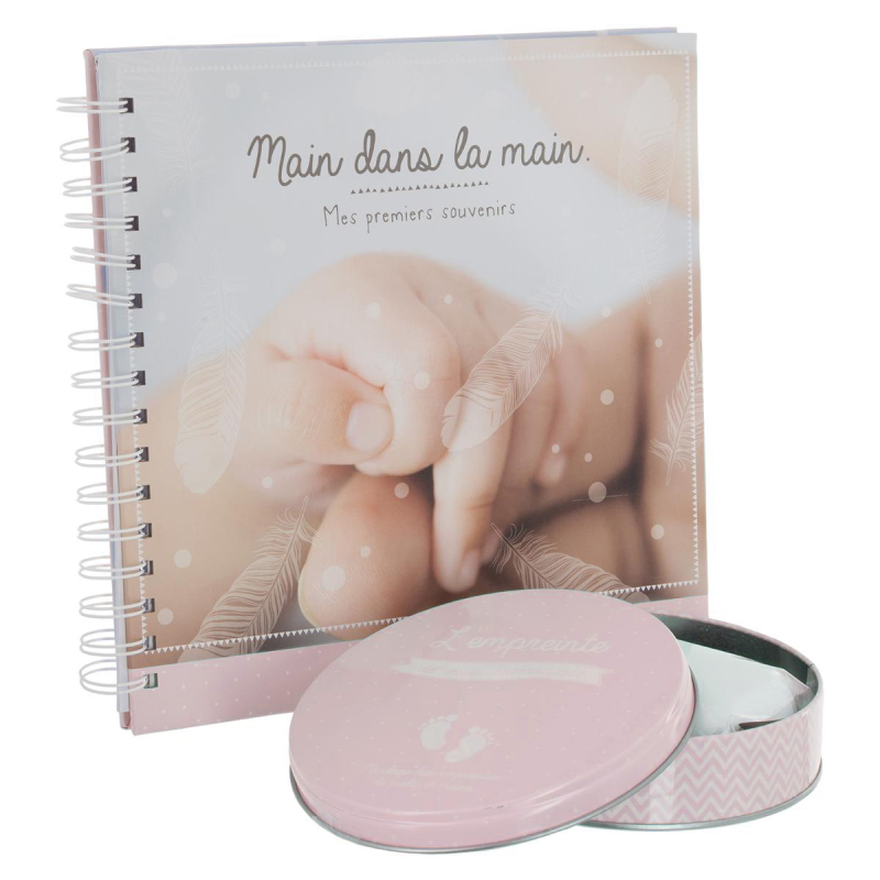 Κουτί Για Αποτύπωμα + 'Αλμπουμ Φωτογραφιών (Σετ) A-S Pink 127312