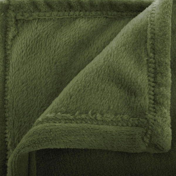 Κουβέρτα Fleece Ημίδιπλη (180x230) A-S Flannel Khaki 156048K
