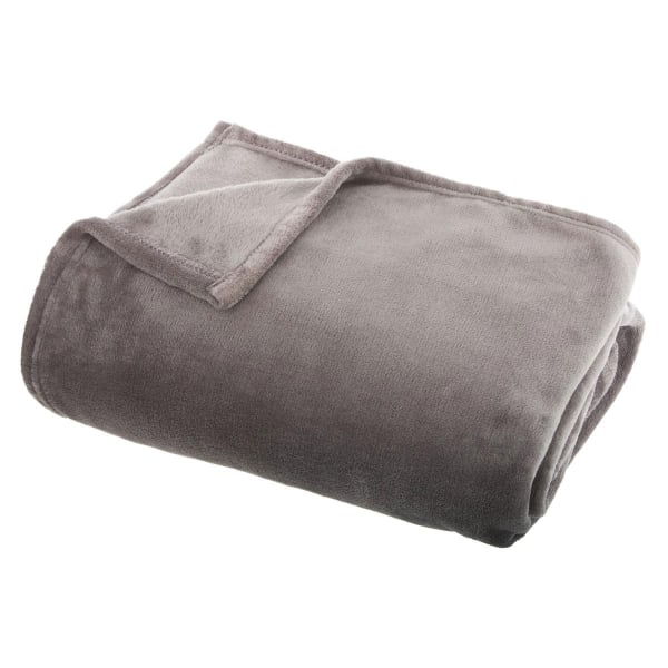 Κουβέρτα Καναπέ (125x150) A-S Flannel Grey 156183B