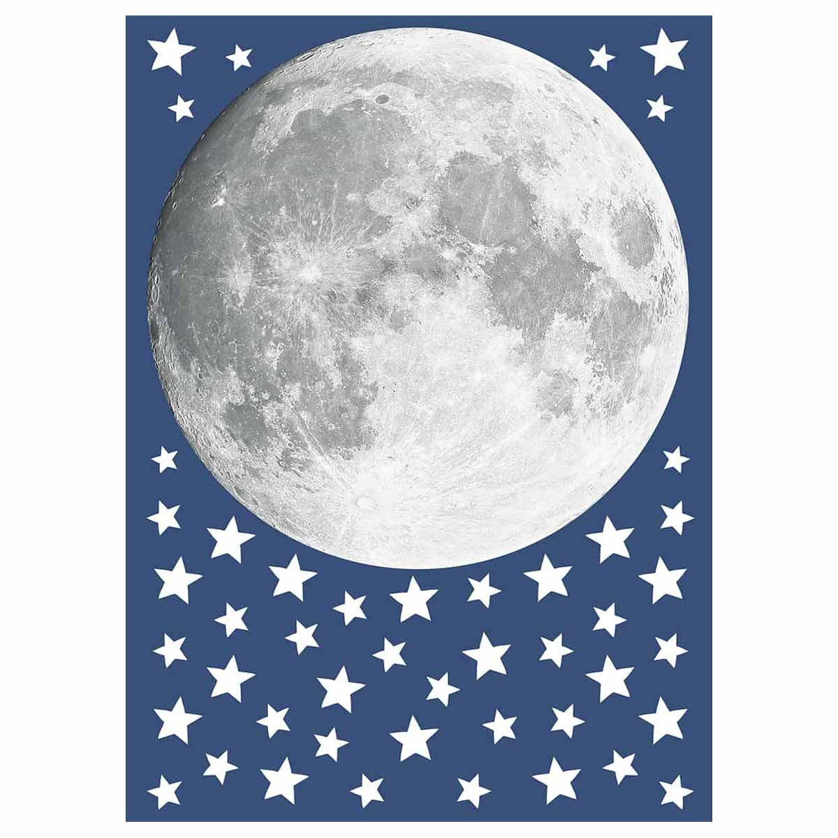 Παιδικά Φωσφοριζέ Αυτοκόλλητα Τοίχου Ango Moon 18112 Home Spitishop