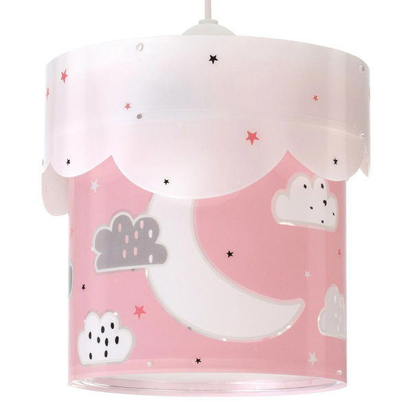 Παιδικό Φωτιστικό Οροφής Μονόφωτο Ango Moon Pink 61232 S