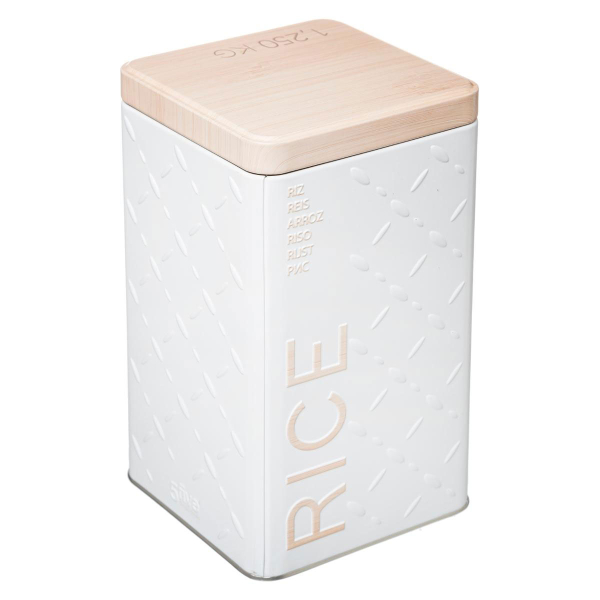 Δοχείο Για Ρύζι 1.25kg (Φ10.5x18.5) F-V Embossed 3D 169296