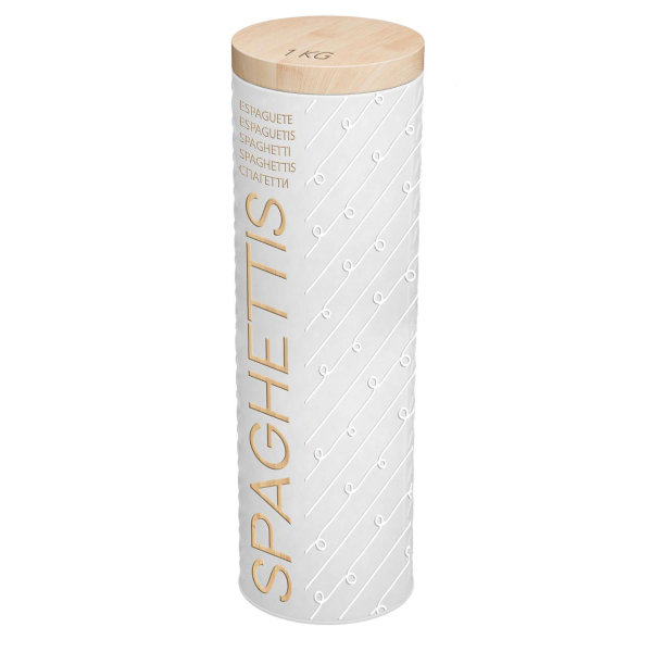 Δοχείο Για Ζυμαρικά 1kg (Φ8.5x28) F-V Embossed 3D 169298