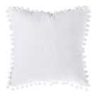 Διακοσμητικό Μαξιλάρι (40×40) A-S Pompon White 131656A