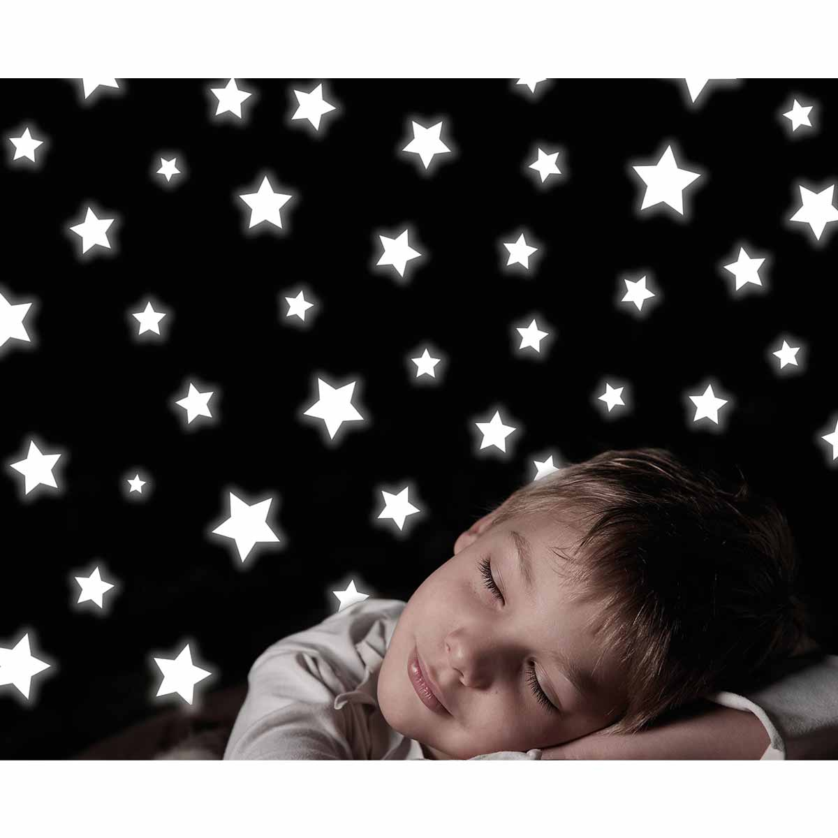 Παιδικά Φωσφοριζέ Αυτοκόλλητα Τοίχου Ango Stars 77223 136652