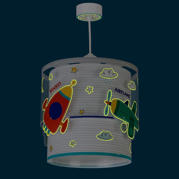 Παιδικό Φωτιστικό Οροφής Μονόφωτο Ango Baby Travel 61682
