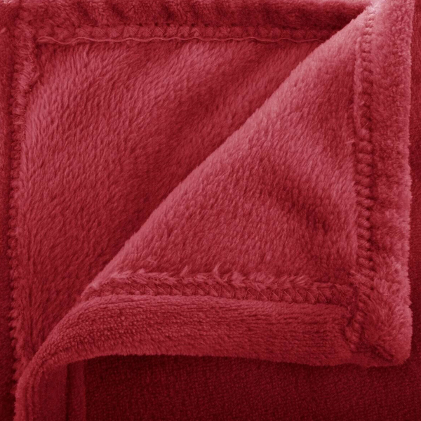 Κουβέρτα Fleece Ημίδιπλη A-S Flannel Red 156048G