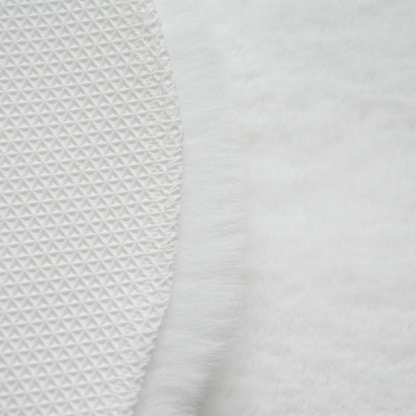 Χαλί Διαδρόμου Γούνινο (80x120) New Plan Puffy FC1 Ivory