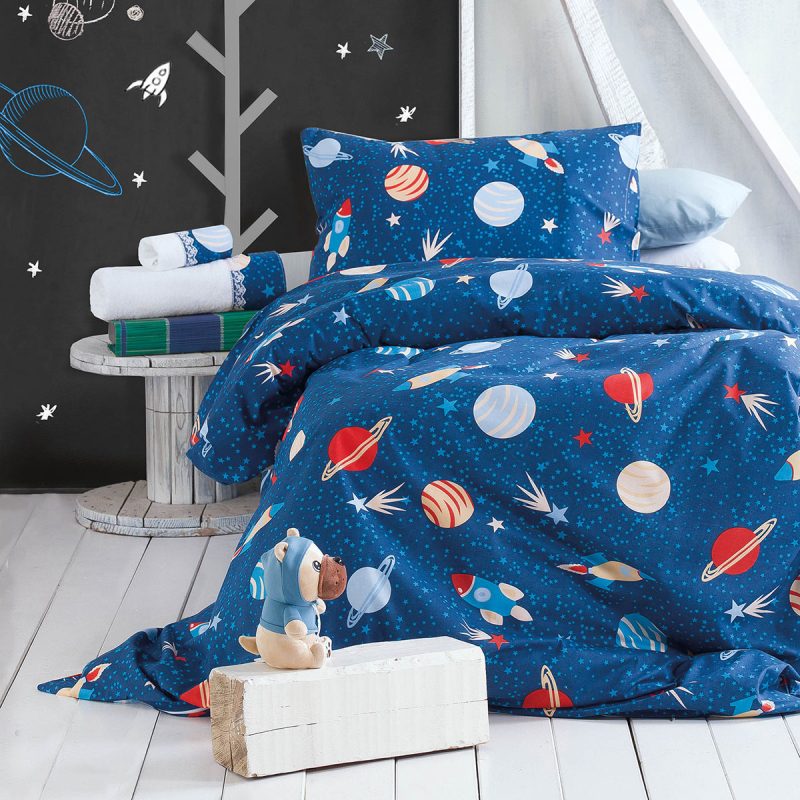 Πάπλωμα Μονό (Σετ 160x240) Rythmos Kids Space Odyssey