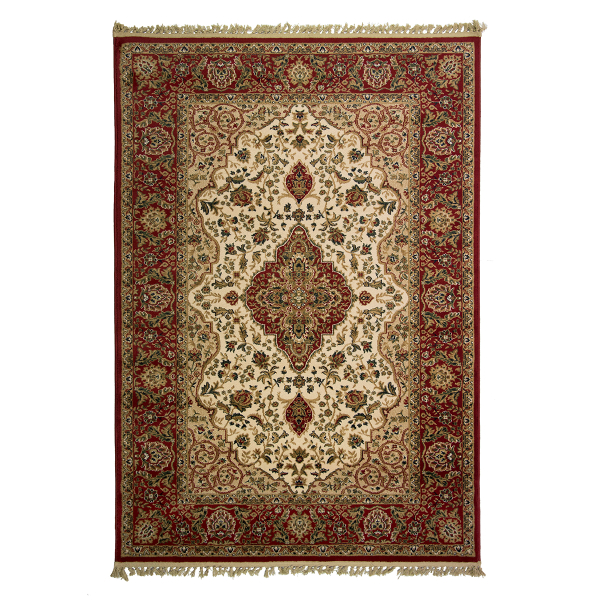 Χαλί Διαδρόμου (80x220) Βιοκαρπέτ Kirman 6802-0077 Ivory