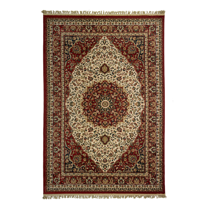 Χαλί (133x190) Βιοκαρπέτ Kirman 6821-0077 Ivory