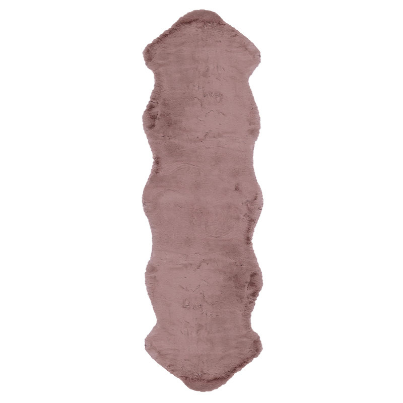 Χαλί Διαδρόμου Γούνινο (60x220) Βιοκαρπέτ Lapin Skin 07 Pink