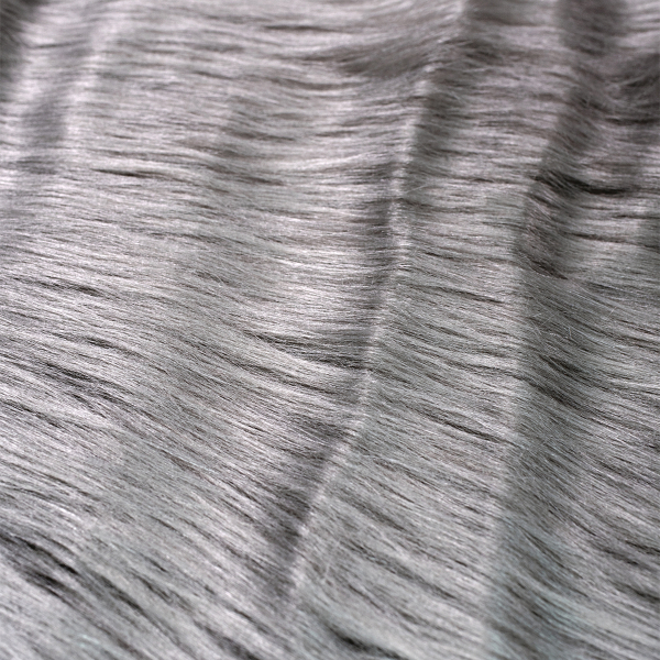 Γούνινο Χαλί Διαδρόμου (60x110) Βιοκαρπέτ Sheep Skin Softy 4814 Silver