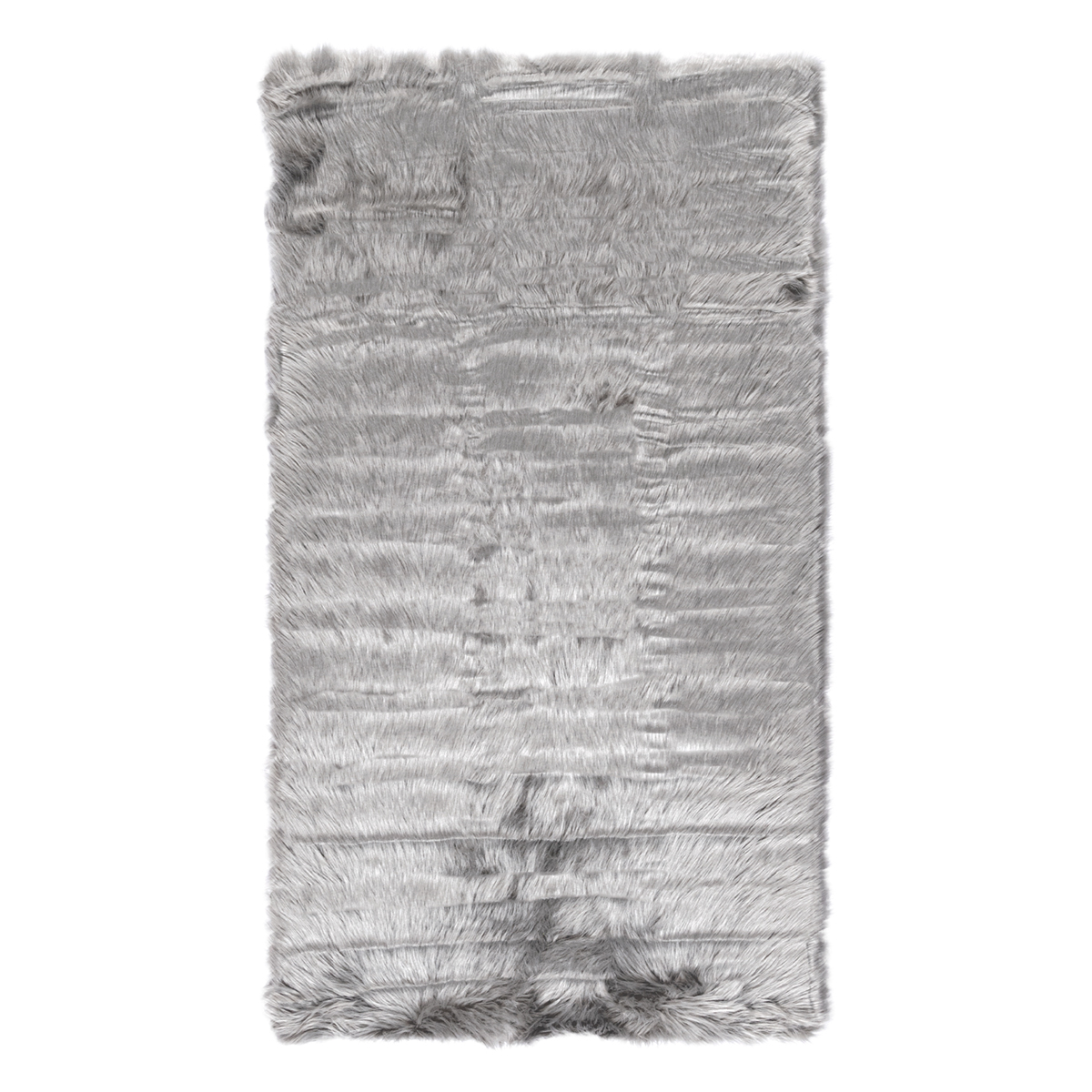 Γούνινο Χαλί (100×160) Βιοκαρπέτ Sheep Skin Softy 4814 Silver